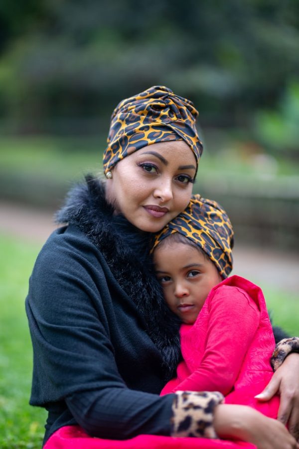 Mother and Child Turban