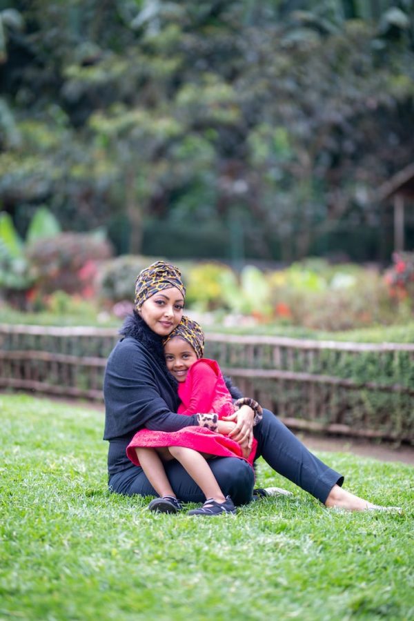Mother and Child Turban